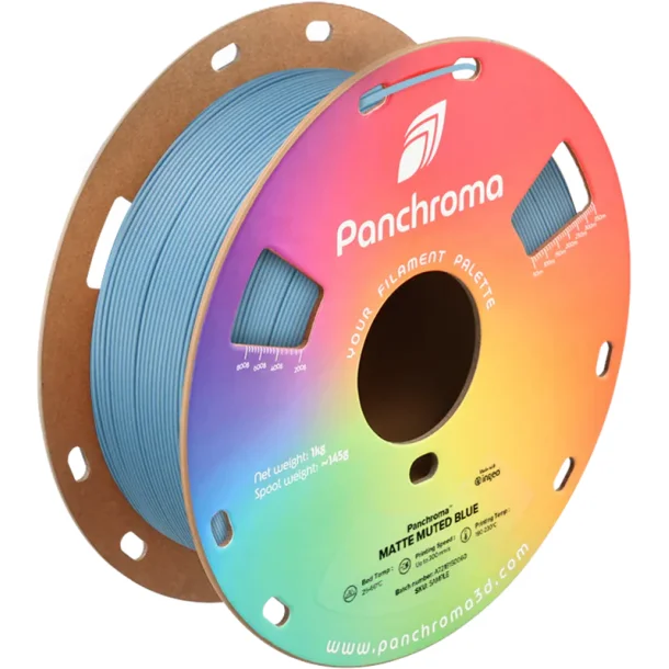 Polymaker Panchroma mat muted PLA filament 1 kg, dmpet bl
