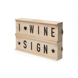 Rackpack - Wine sign