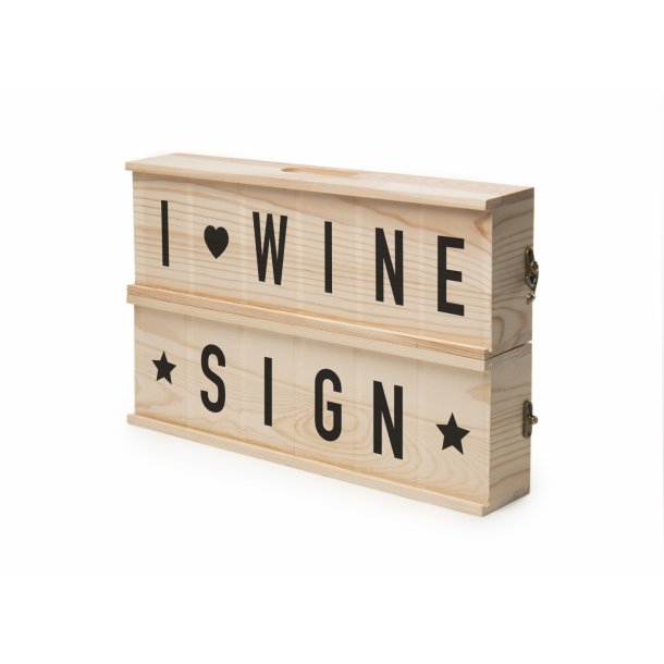 Rackpack - Wine sign