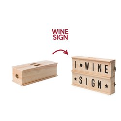 Rackpack - Wine sign