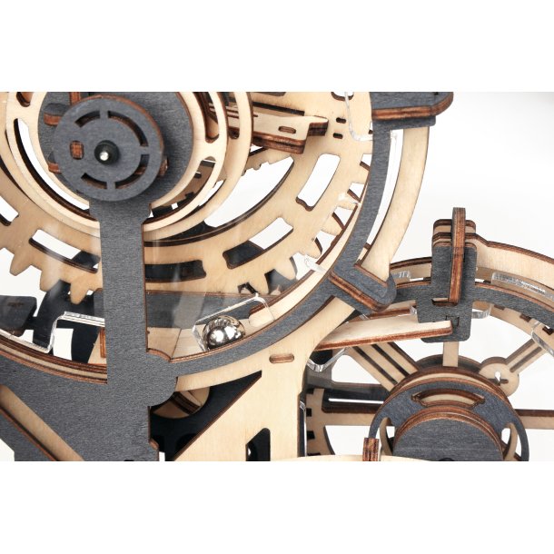 Mekanisk 3D byggest i tr, Night City kuglebane