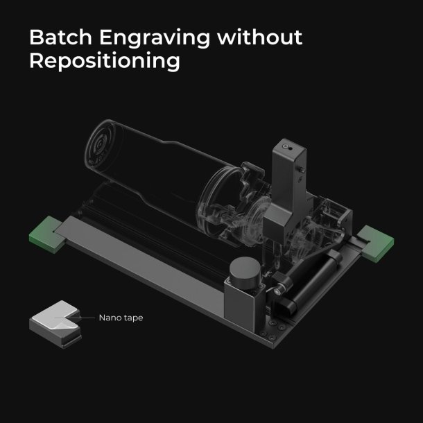 xTool tilbehrspakke til RA2 Pro drejebnk modul