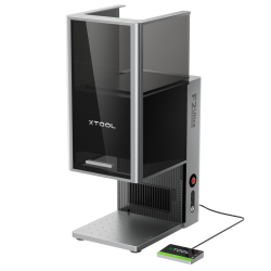 xTool F2 Ultra (dual), 60W MOPA og 40W diode laserskrer