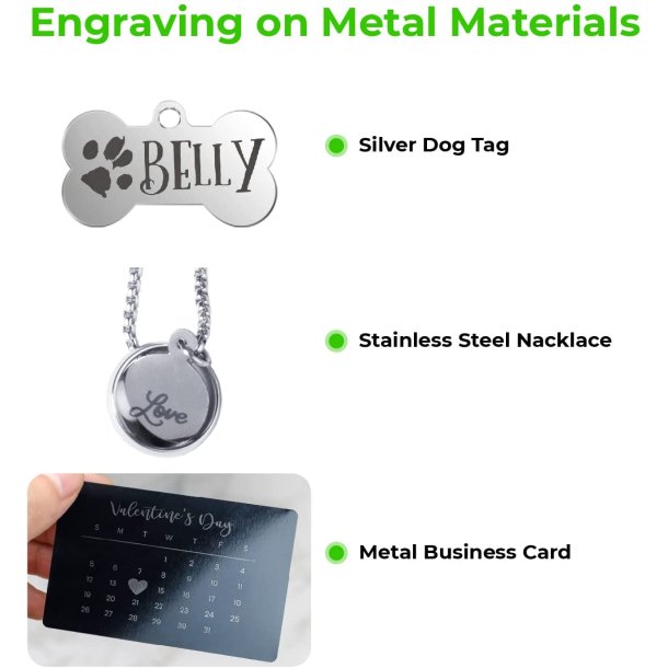 xTool laser materiale pakke