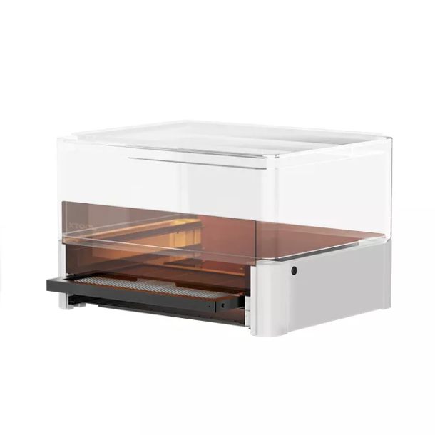 xTool M1 forhjningsbase med Honeycomb arbejdsplade