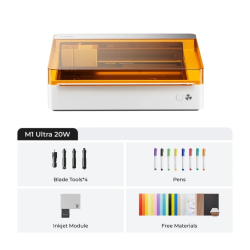 xTool M1 Ultra 20W 4-i-1 hndvrksmaskine, advanced bundle