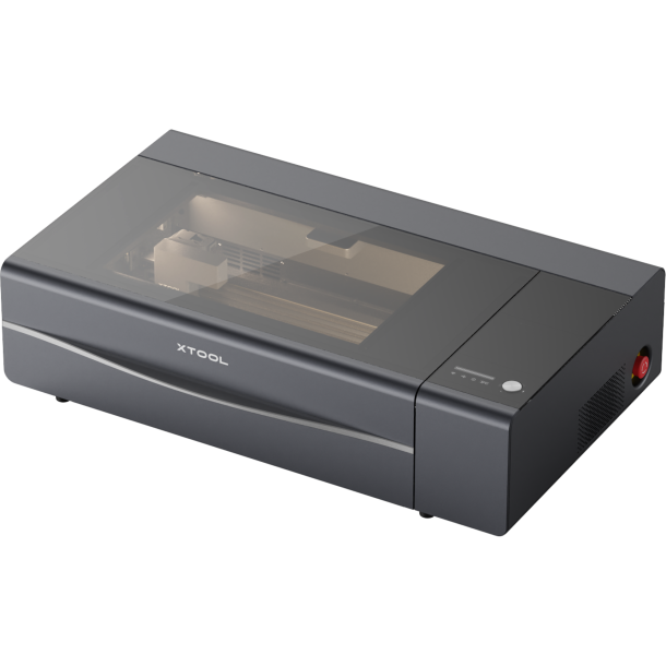 xTool P2s 55W CO2 laserskrer, Class 4 edition inkl. Fire Safety Set