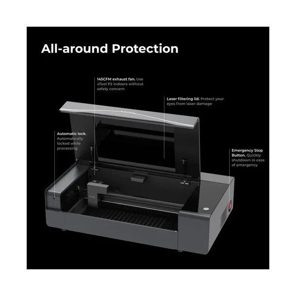 xTool P2 55W CO2 laserskrer