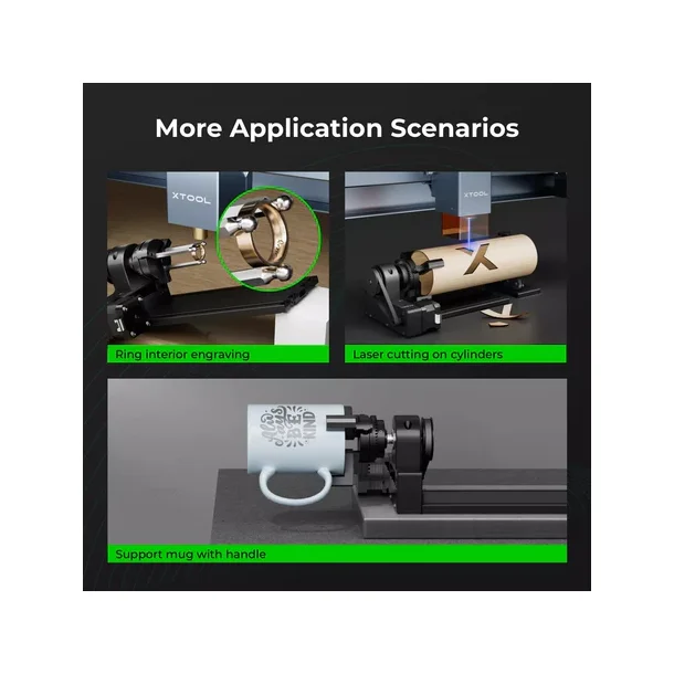 xTool RA2 Pro drejebnk modul