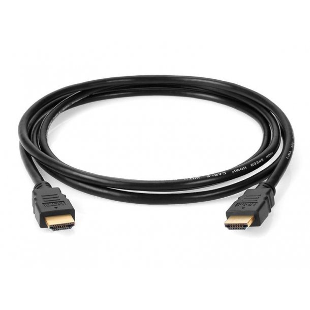 HDMI High Speed with Ethernet cable FULL HD Meter) - HDMI kabler - Gadgethuset.dk