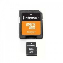 4 GB Intenso MicroSDHC Class 4