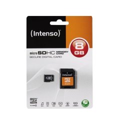 8 GB Intenso MicroSDHC Class 4