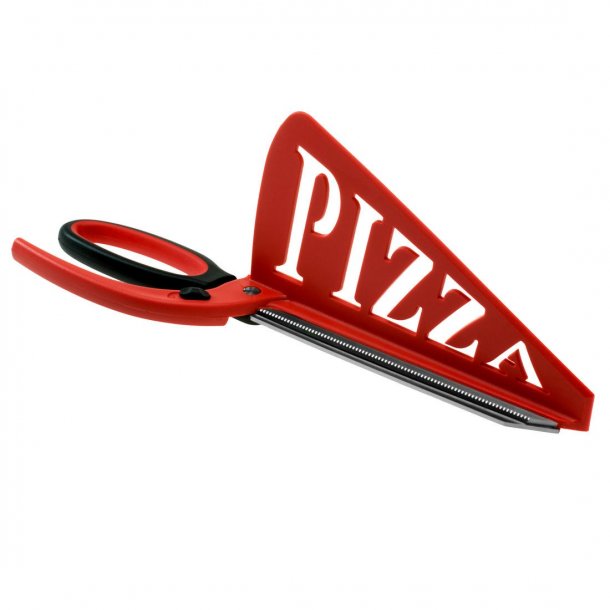 Pizza saks med spatel