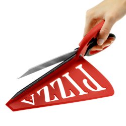 Pizza saks med spatel