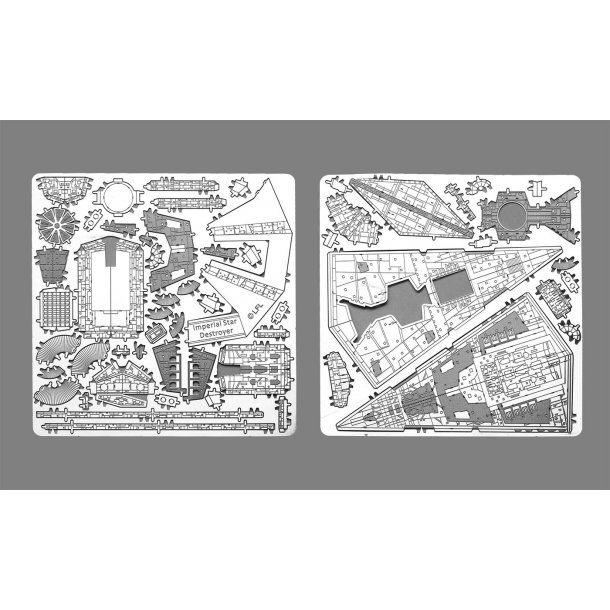 Star Wars Star Destroyer metal byggest