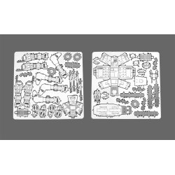 Star Wars AT-AT metal byggest