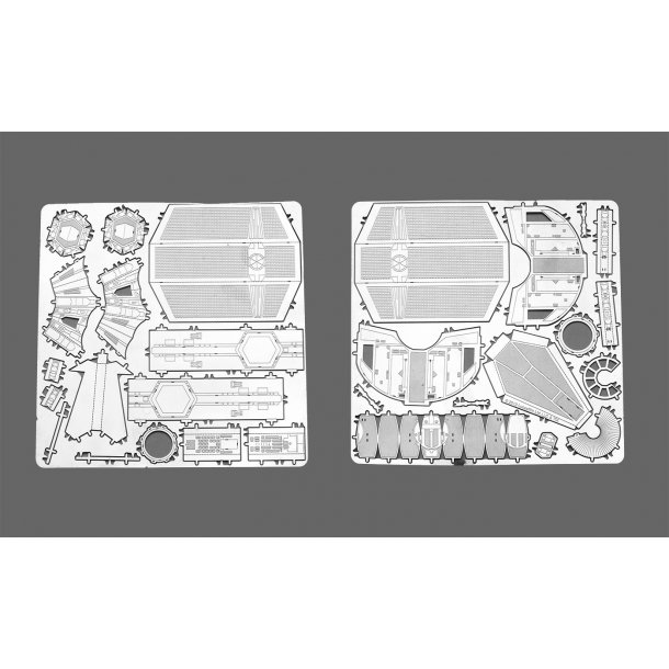 Star Wars Darth Vader TIE Advanced X1 Starfighter metal byggest