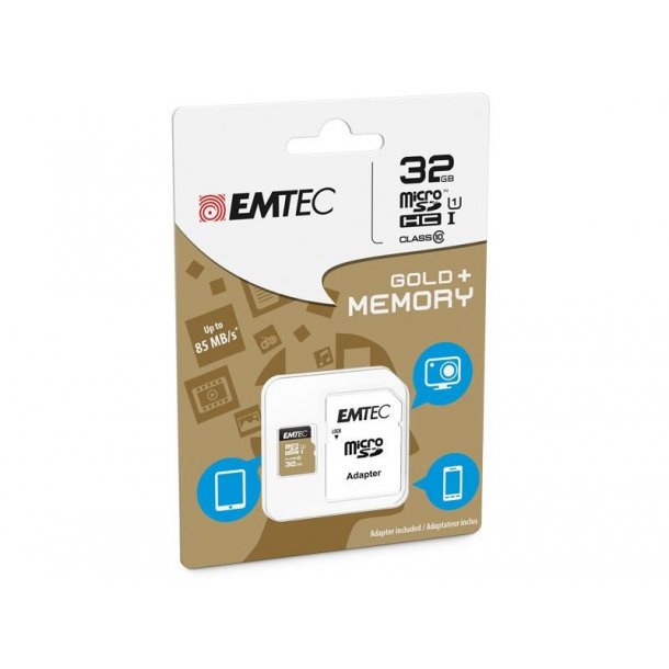 32 GB EMTEC MicroSDHC Class 10